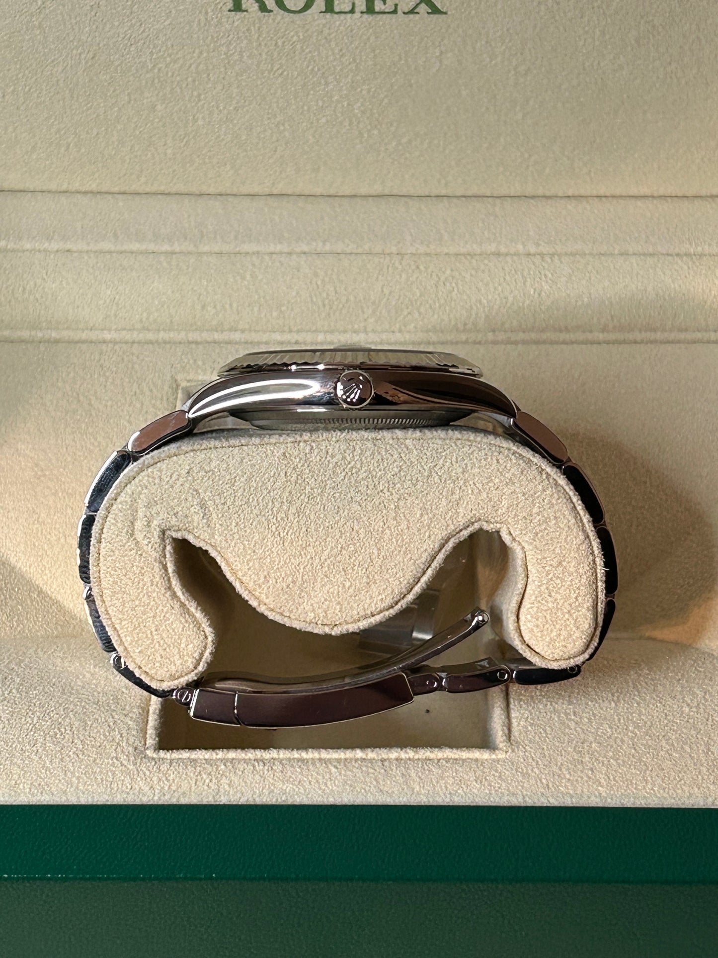 Like New 2023 Rolex Datejust Mint Green Dial