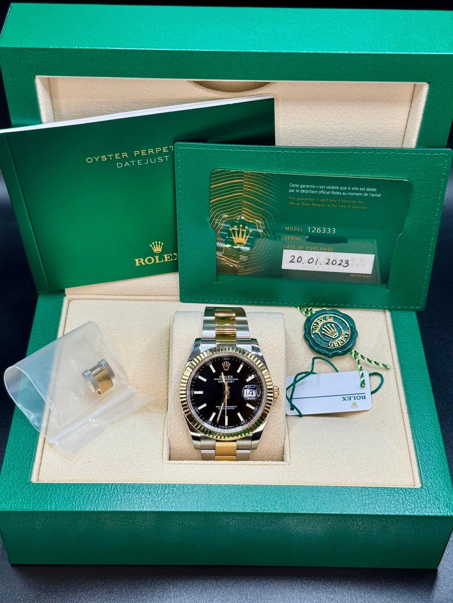 2023 Rolex Datejust 41 126333