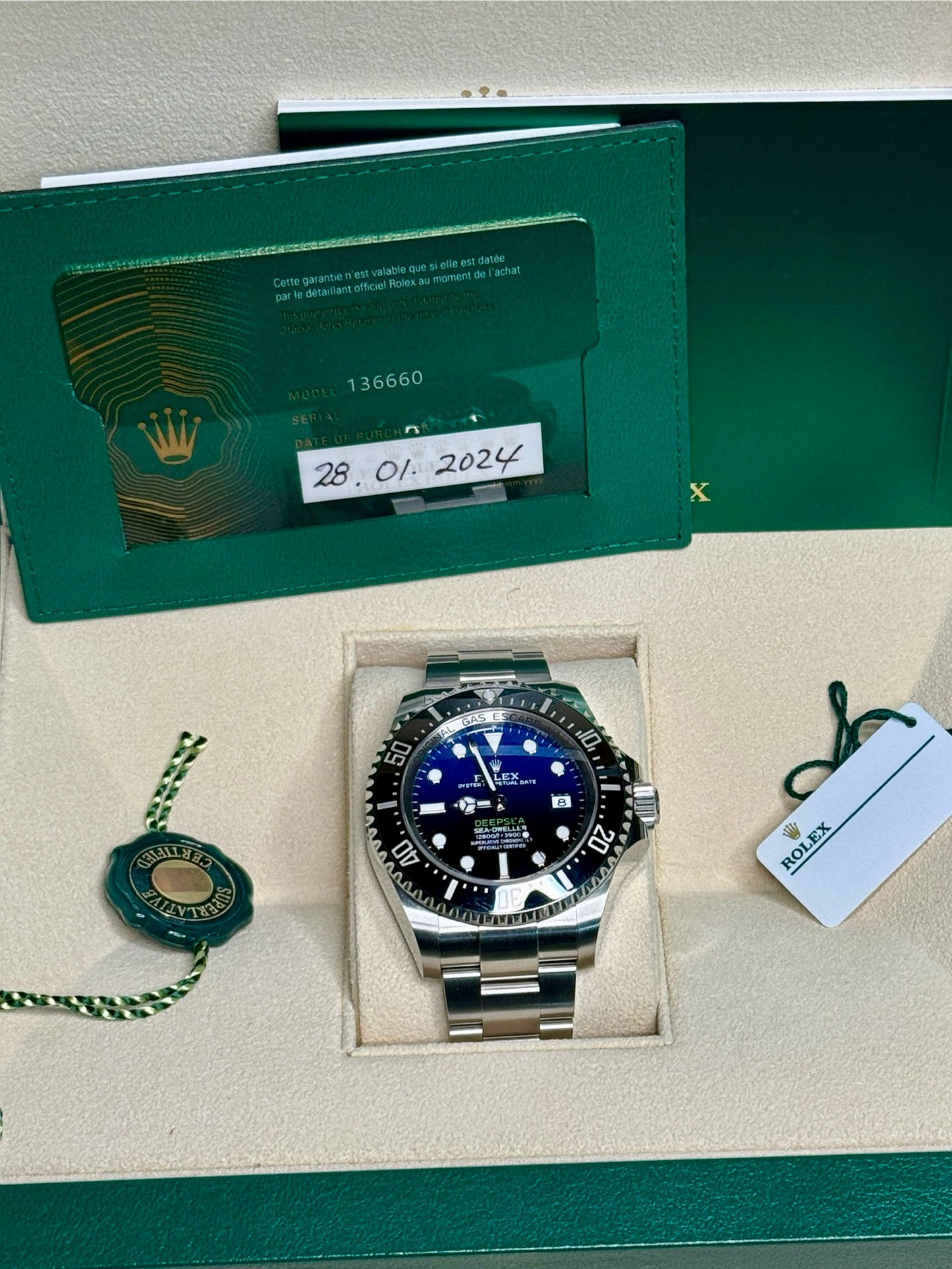 2024 Rolex Sea Dweller Deep Sea James Cameron