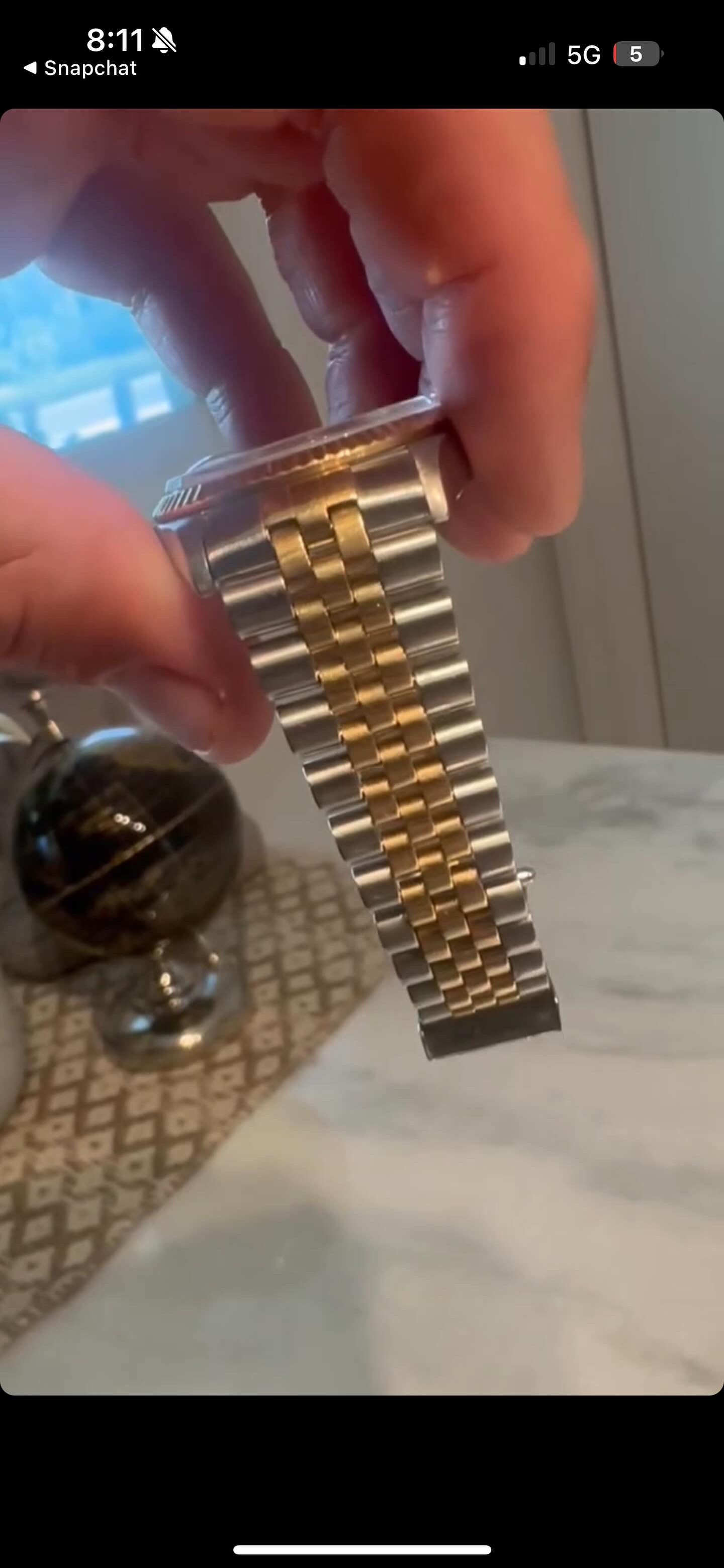 Rolex Datejust 36 White Diamond Dial