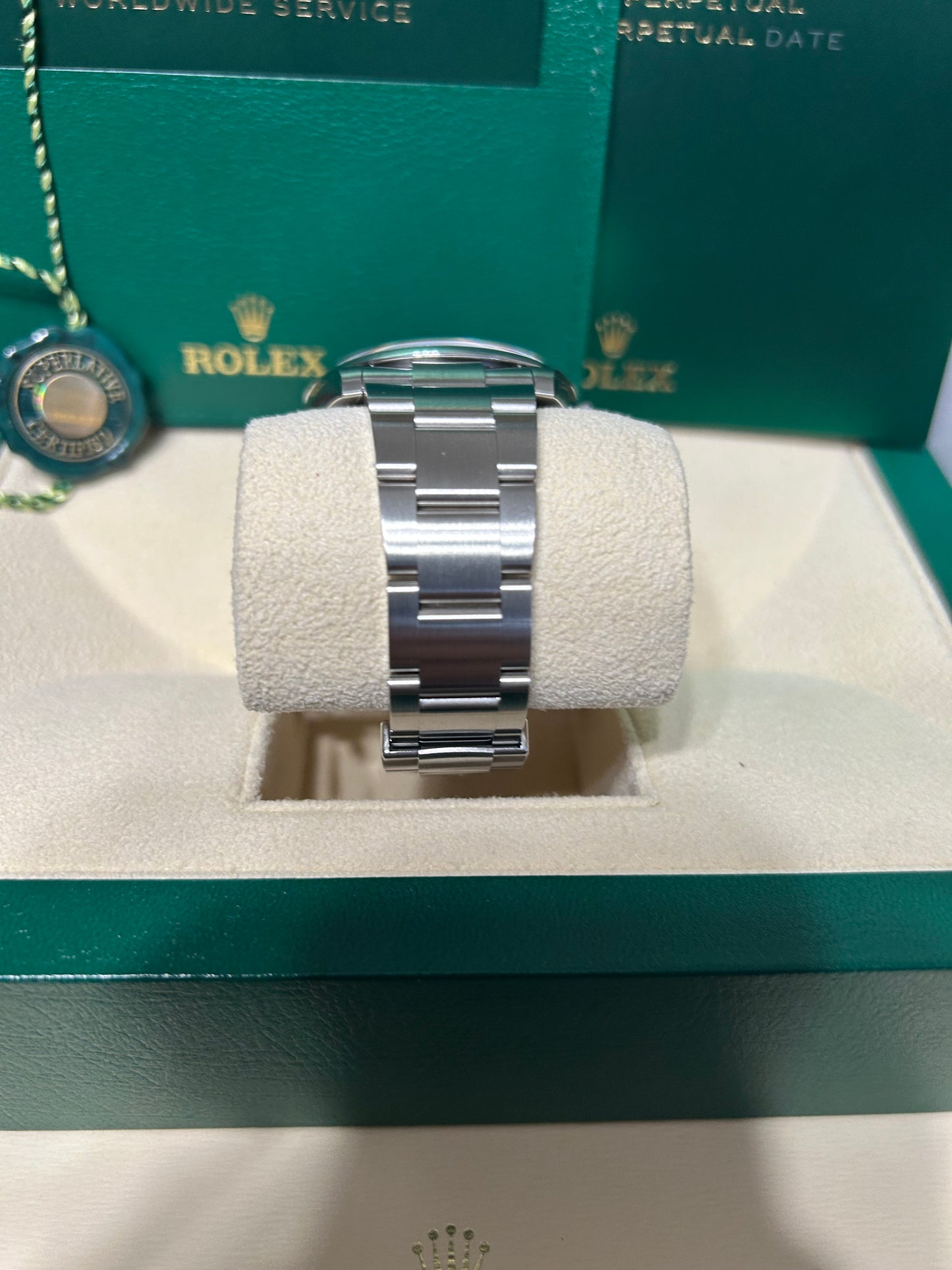 2023 Rolex Oyster Perpetual 41mm Blue Dial