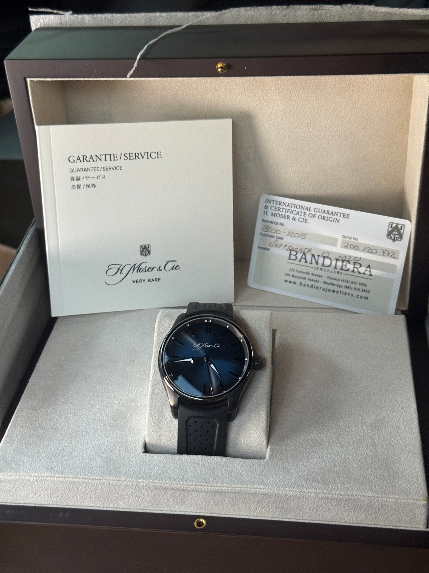 2020 H.Moser & Cie. Pioneer Centre Seconds 3200-1205