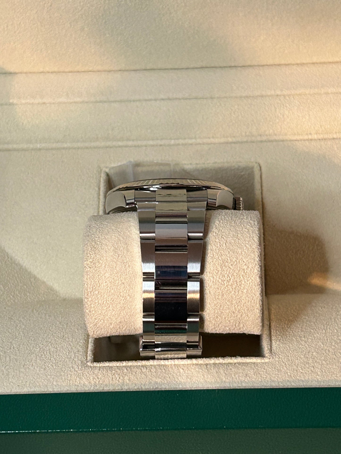 Like New 2023 Rolex Datejust Mint Green Dial