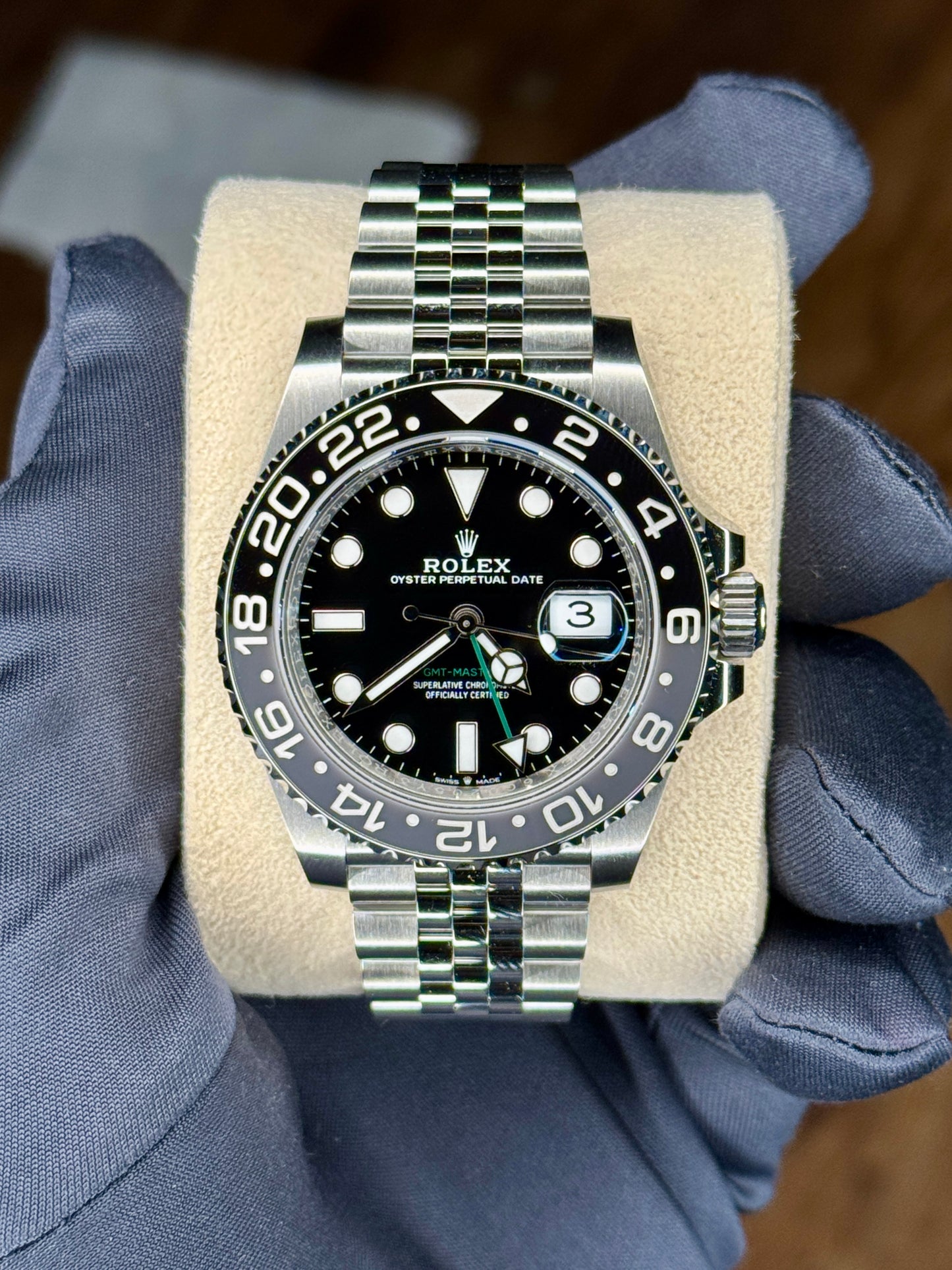 NEW 2025 Rolex GMT-Master ii “Bruce Wayne” 126710GRNR