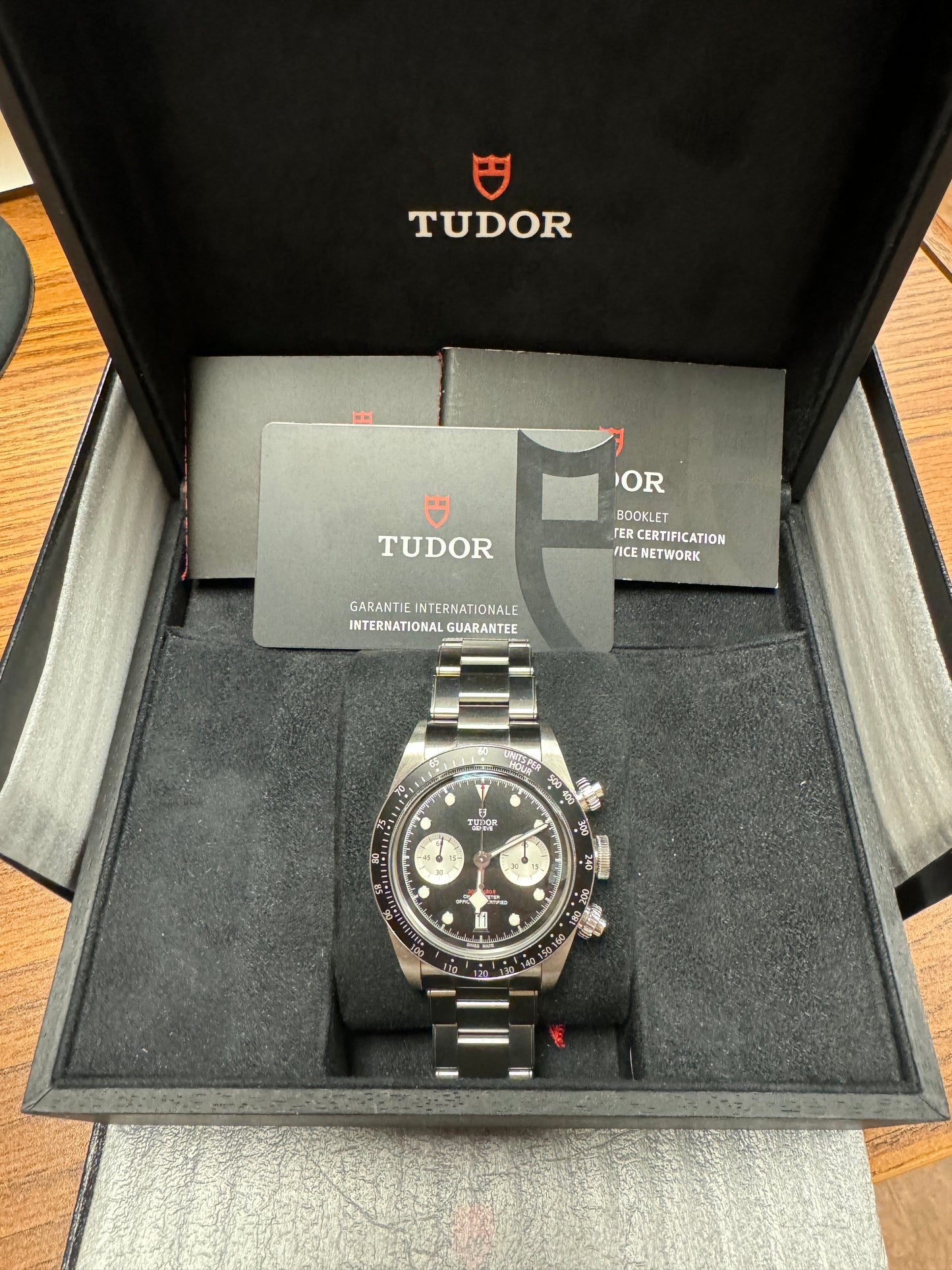2022 Tudor Black Bay Chronograph Black Dial