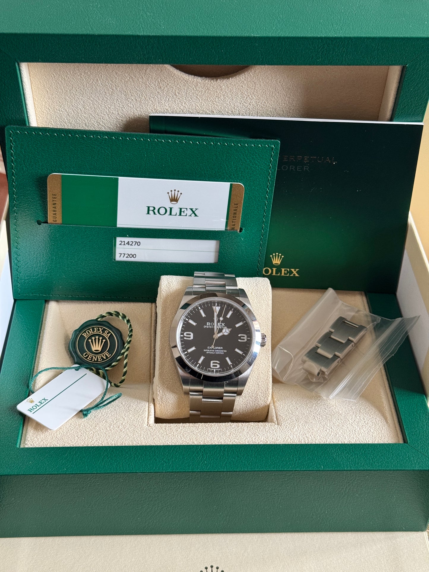 2020 Rolex Explorer I 214270
