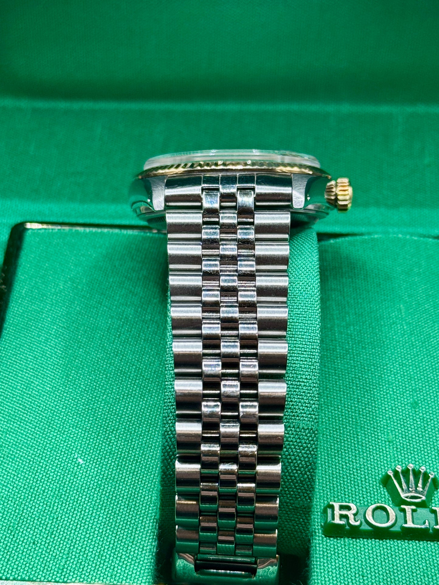 1983 Rolex Datejust 36 16013 18KT Yellow Gold Bezel