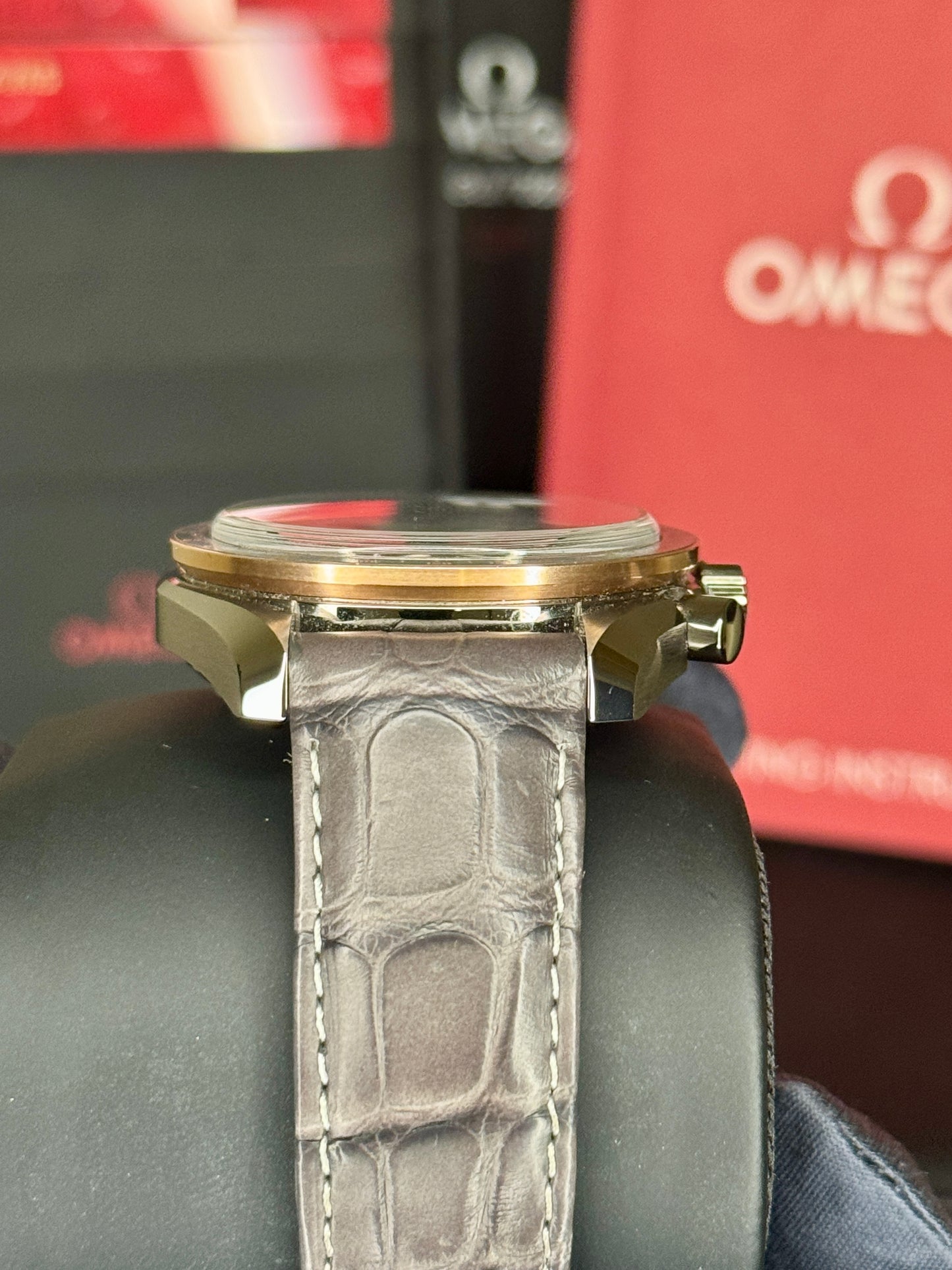2021 Omega Speedmaster Grey Side of the Moon Meteorite Dial