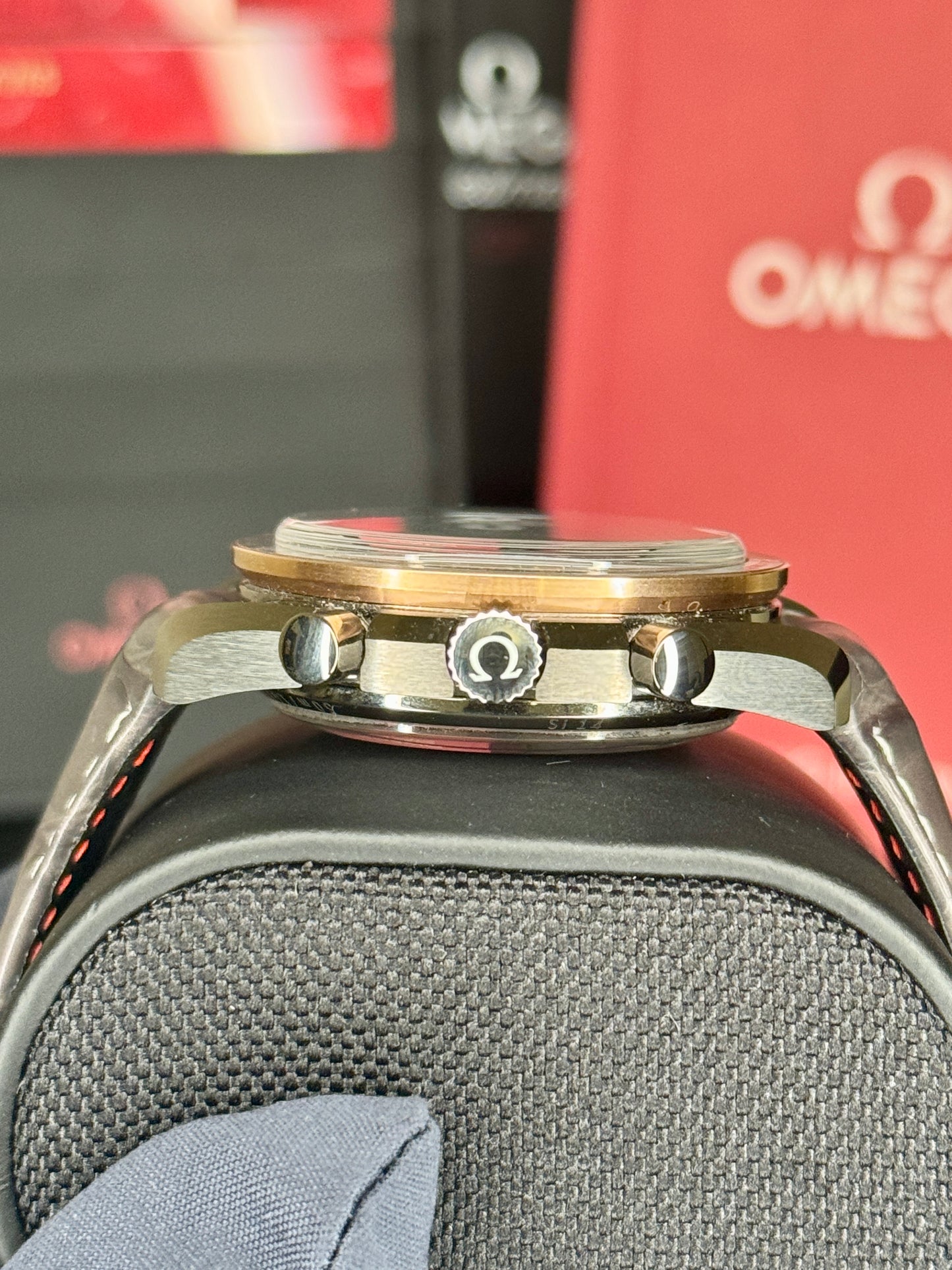 2021 Omega Speedmaster Grey Side of the Moon Meteorite Dial