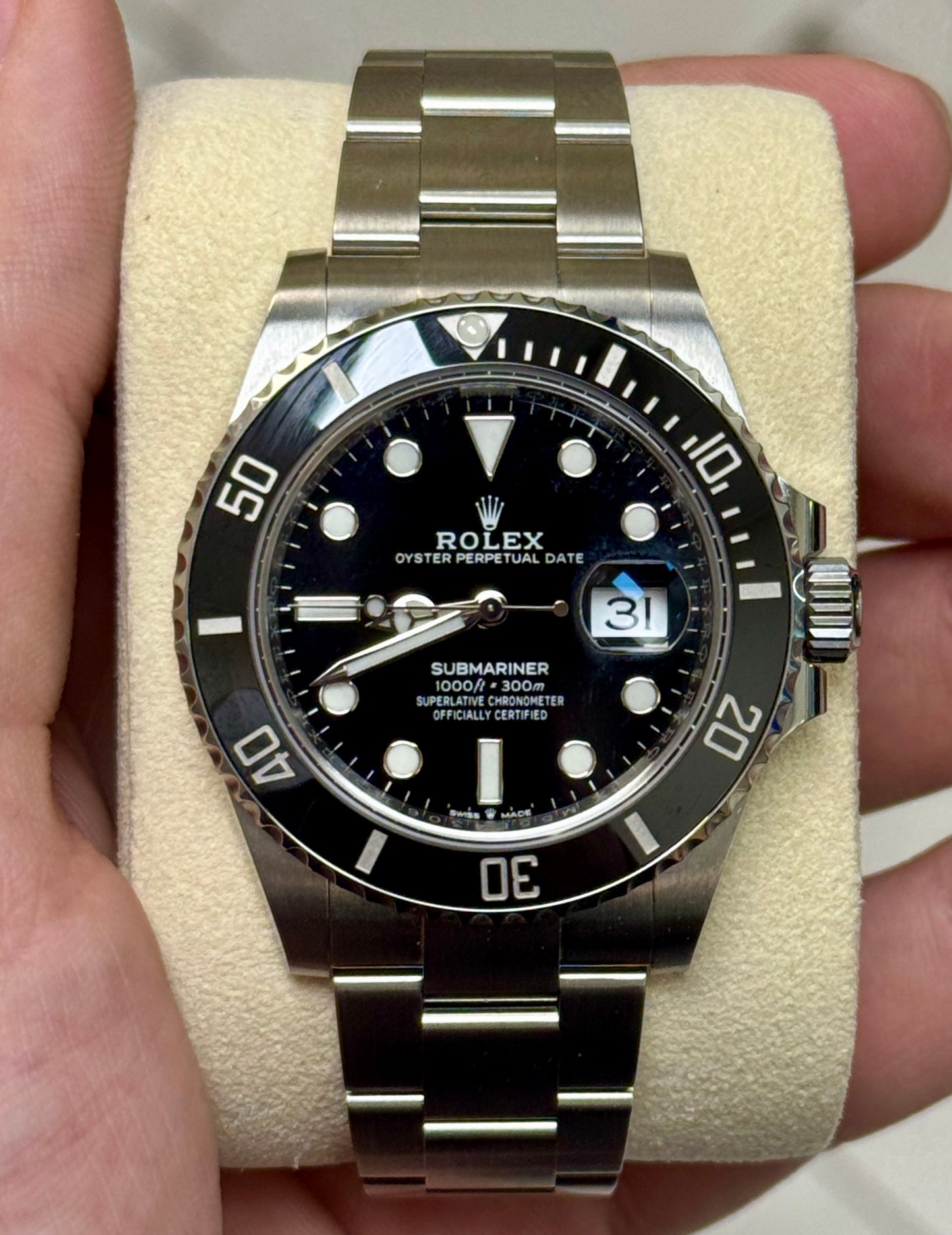 Unworn 2021 Rolex Submariner 126610LN