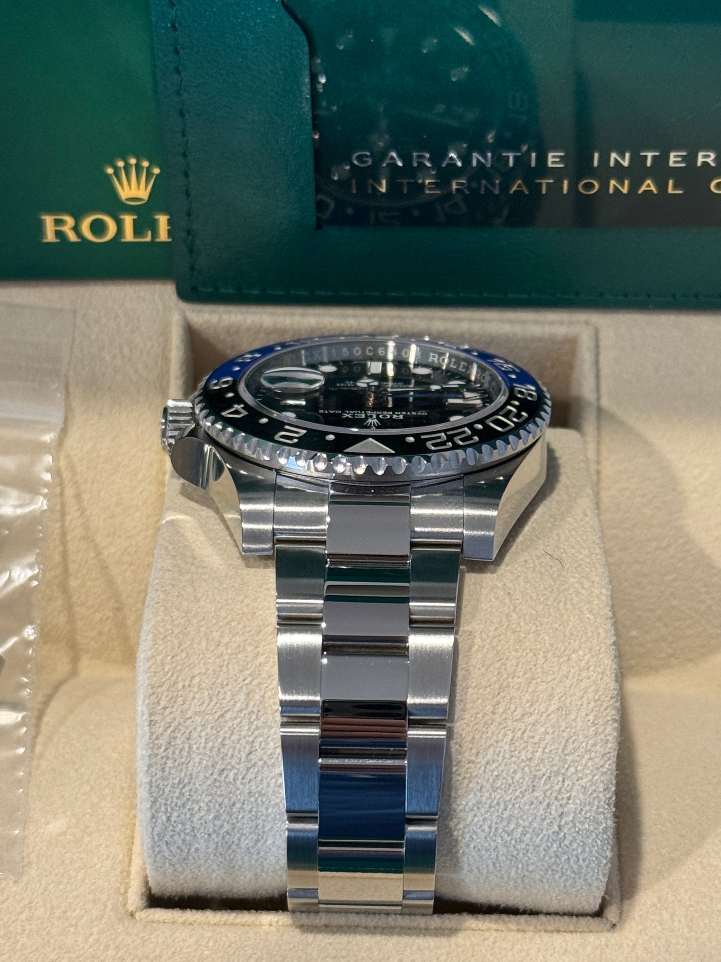 Unworn 2023 Rolex GMT-Master ii “Batman” 126710BLNR