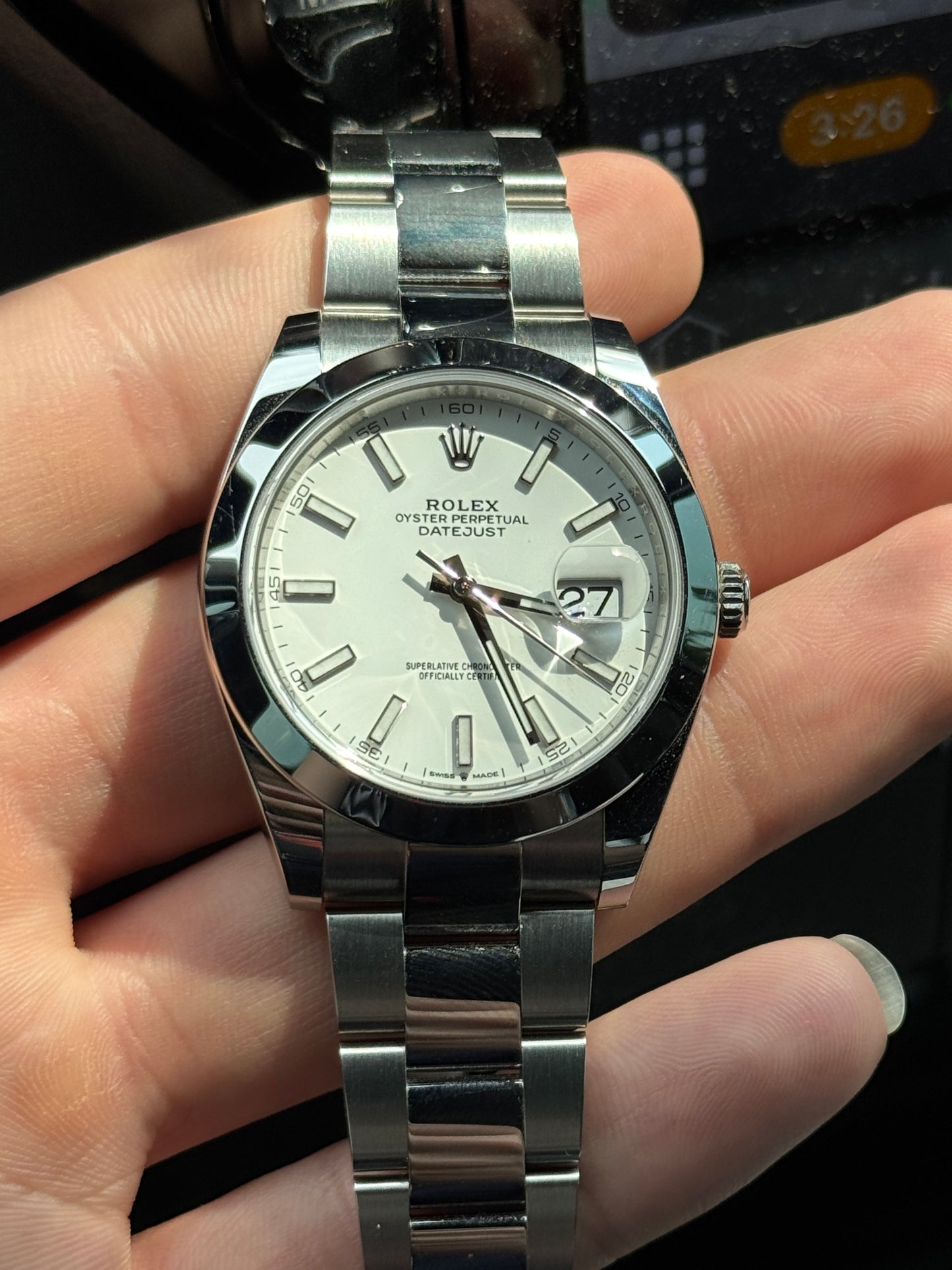 2024 Rolex date just 41mm 126300