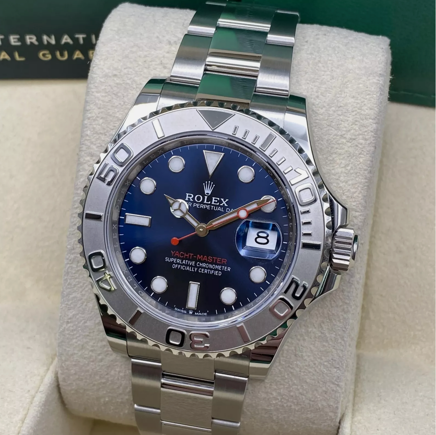 2021 Rolex Yachtmaster 40 Blue Dial 126622