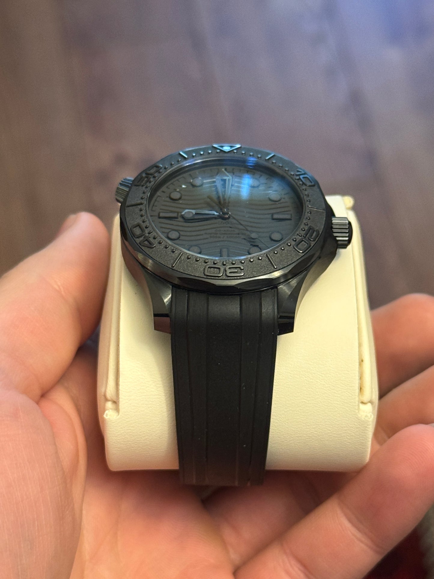 2023 Omega Seamaster Black Black Ceramic