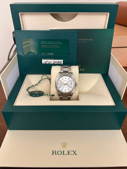 2022 Datejust 36mm ‘Silver Bullet’ Dial