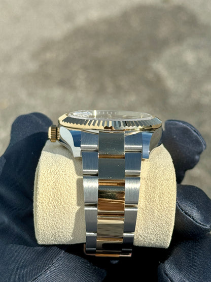 2022 Rolex Sky-Dweller Two-Tone Black Dial