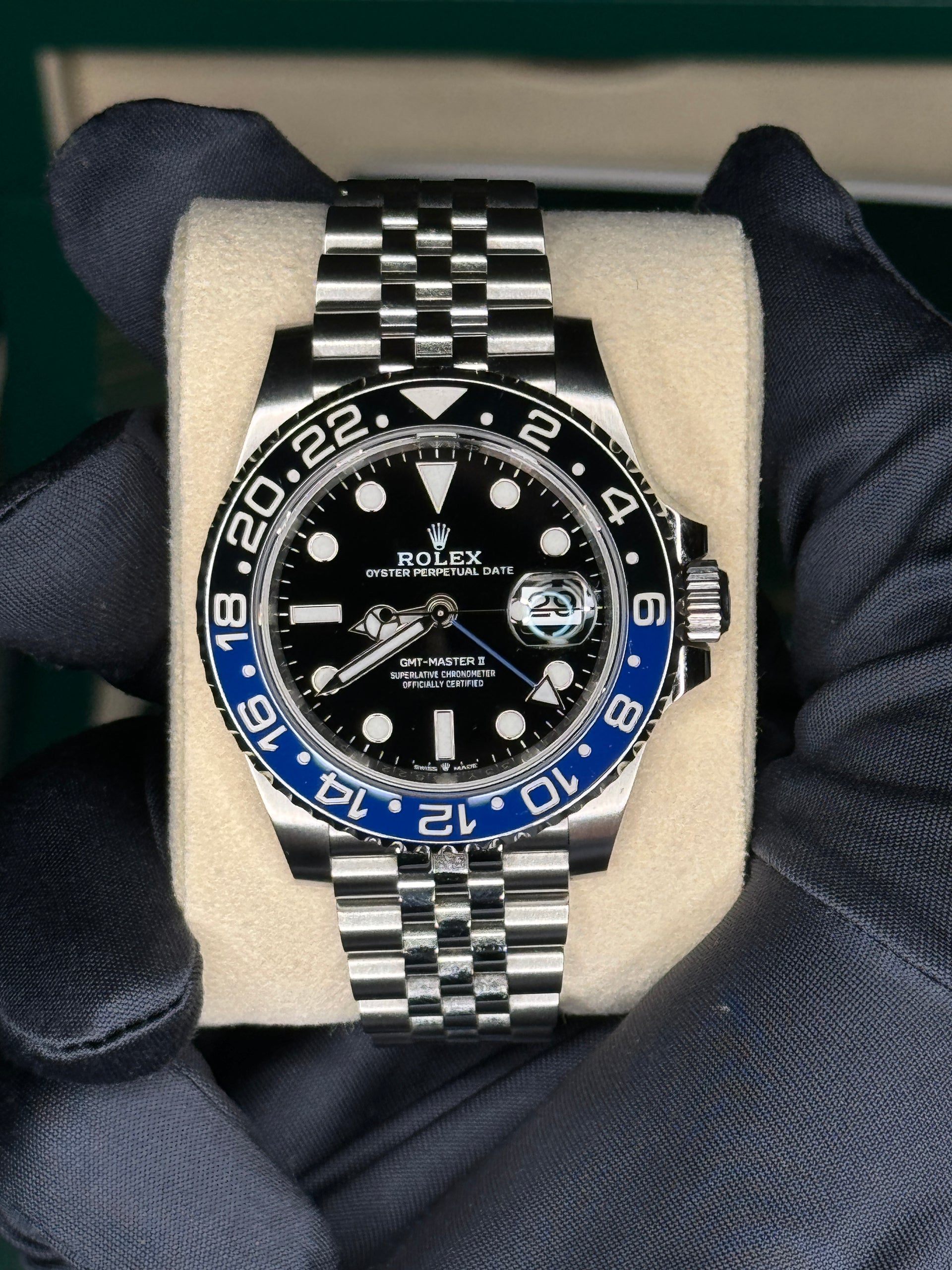 2021 Rolex GMT-Master ii 126710BLNR “Batgirl”