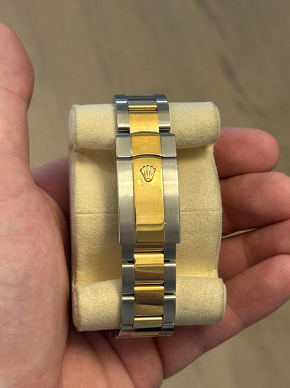 2018 Rolex Sky Dweller two-tone white dial 326933