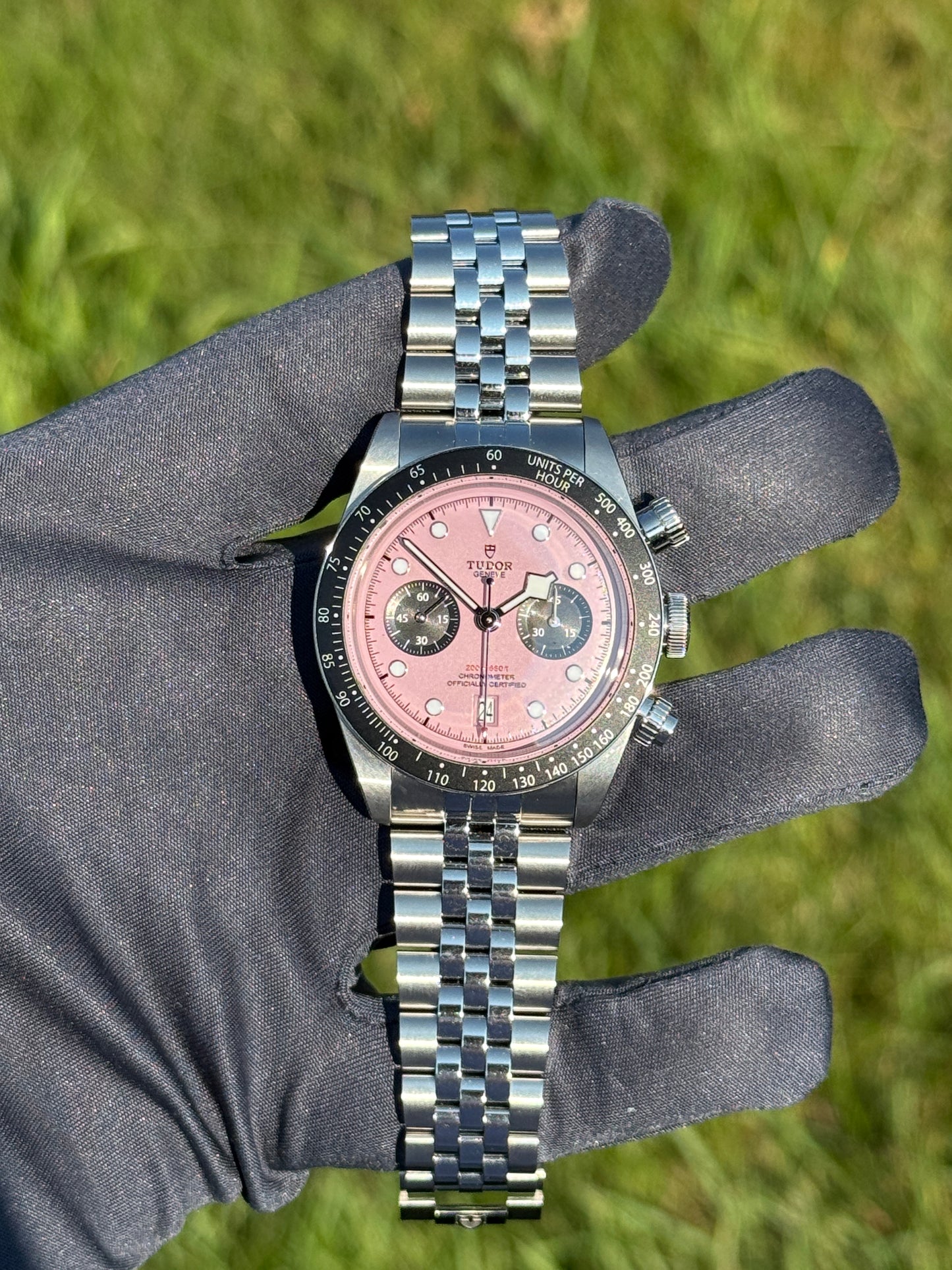 2024 TUDOR Black Bay Chronograph 79360N in hand