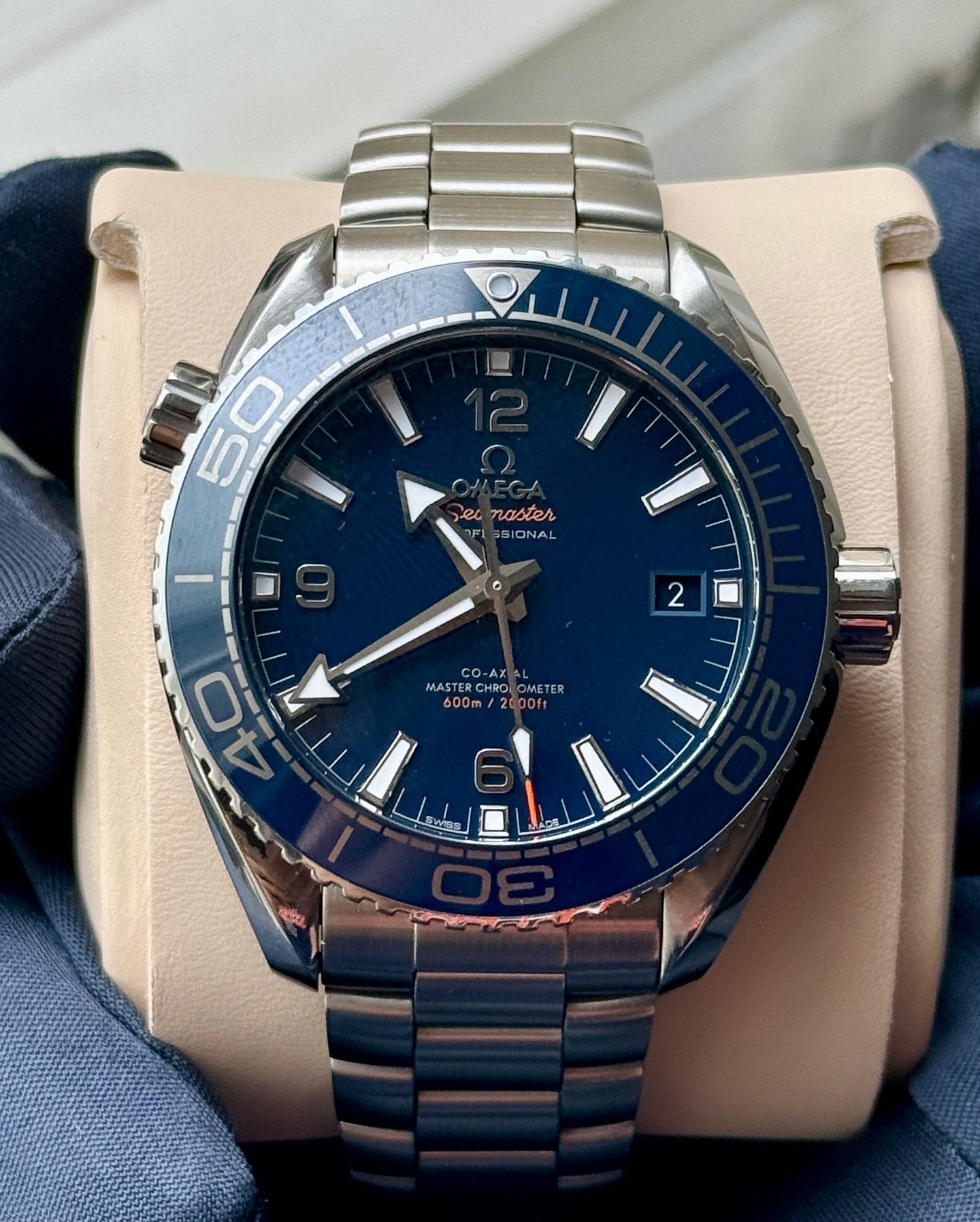 2019 Omega Seamaster Planet Ocean