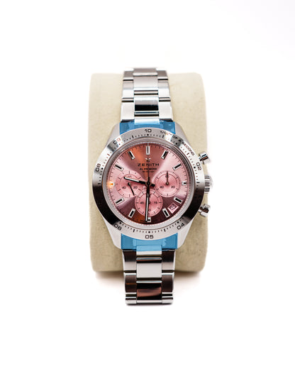 New Unworn 2024 Zenith Chronomaster Sport Pink