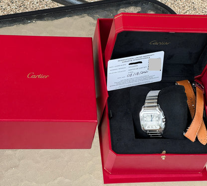 2021 Cartier Santos Medium WSSA0029