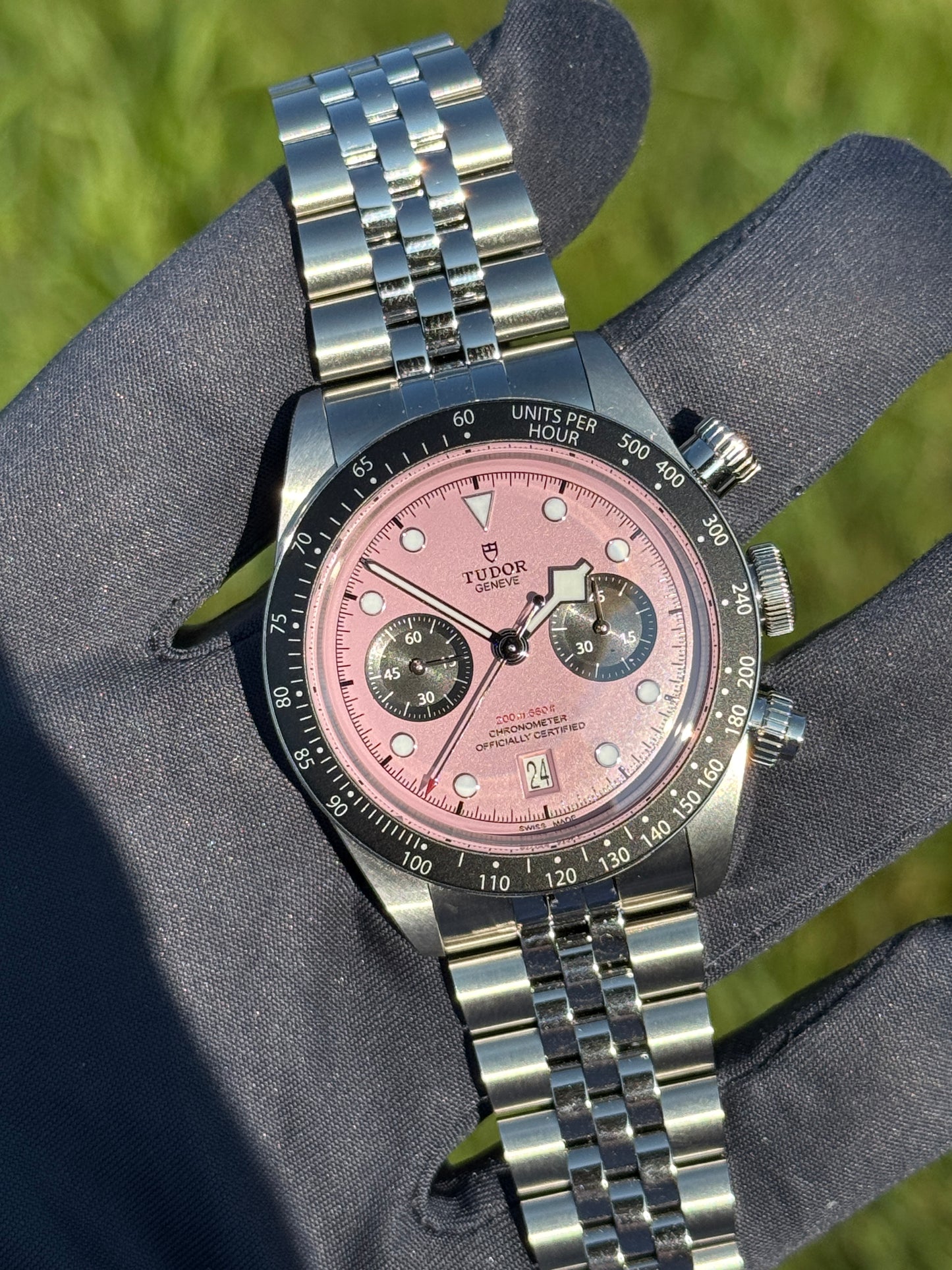 2024 TUDOR Black Bay Chronograph 79360N front view