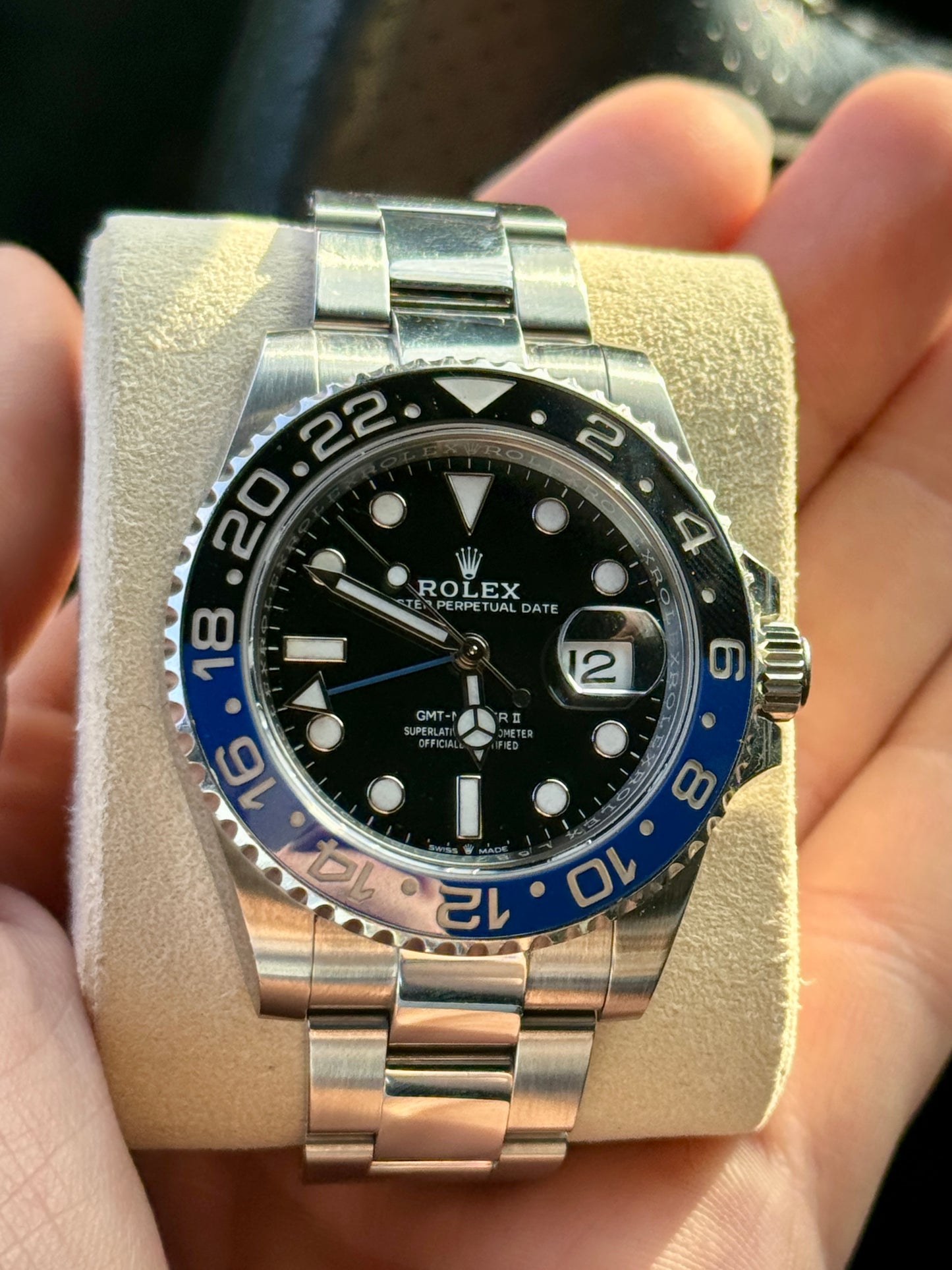 2022 Rolex GMT-Master ii “Batman”