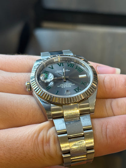 2021 Datejust 41 Wimbledon 126334