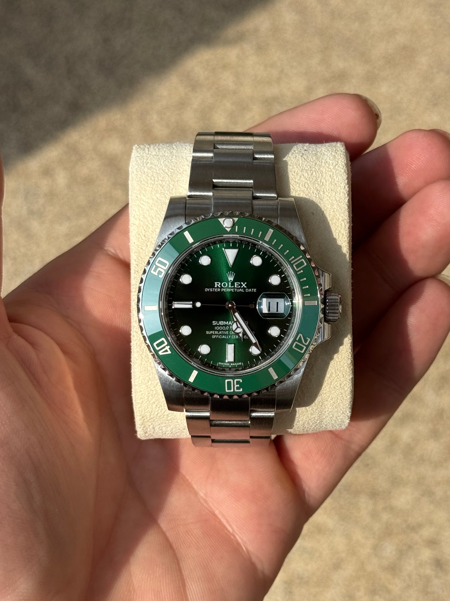 2016 Rolex Submariner “Hulk” 116610LV