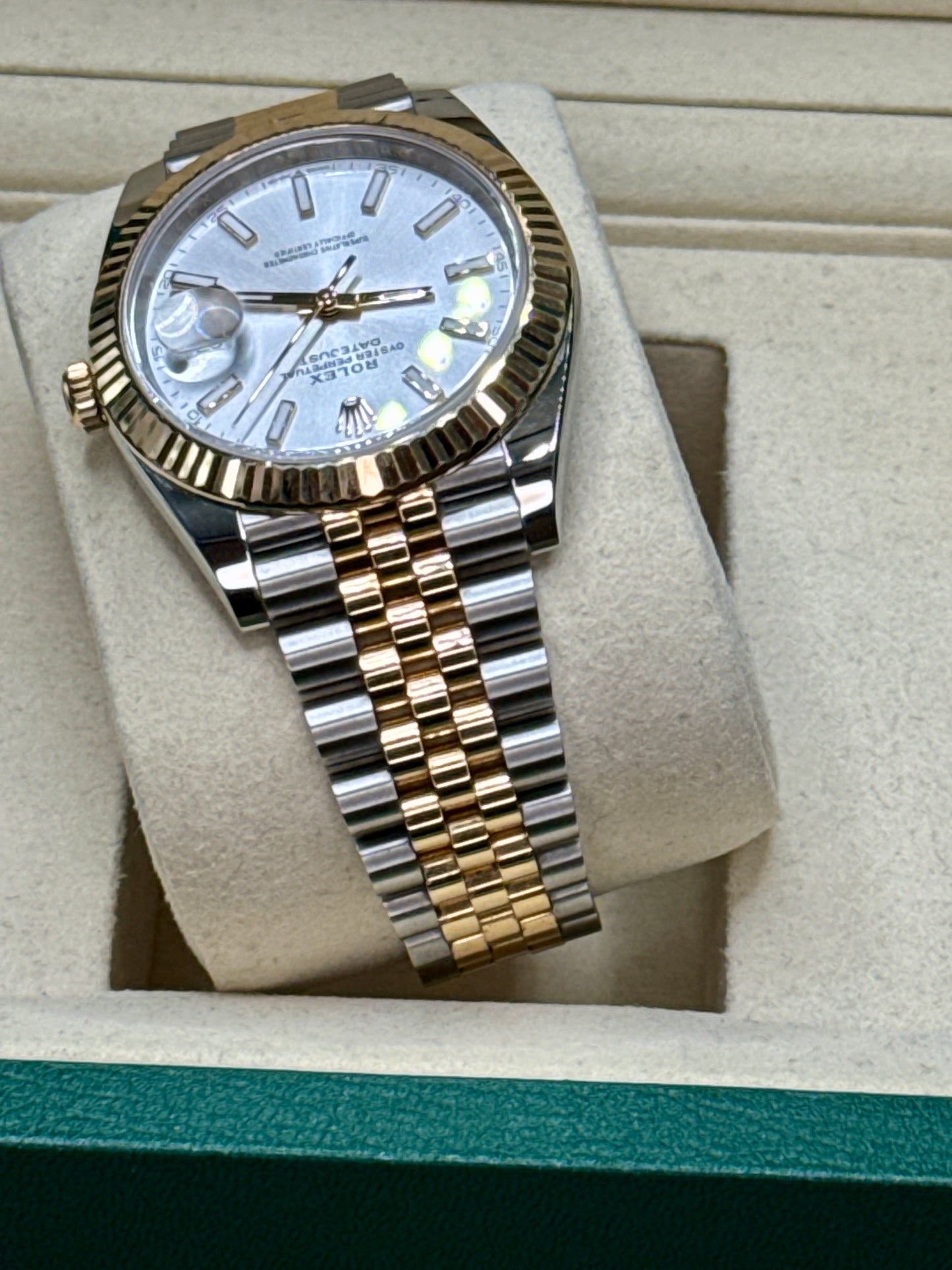 2025 Rolex Datejust 41 Two-Tone Silver Dial 126333