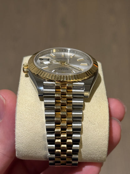 2025 Rolex Datejust 41 Two-Tone Silver Dial 126333