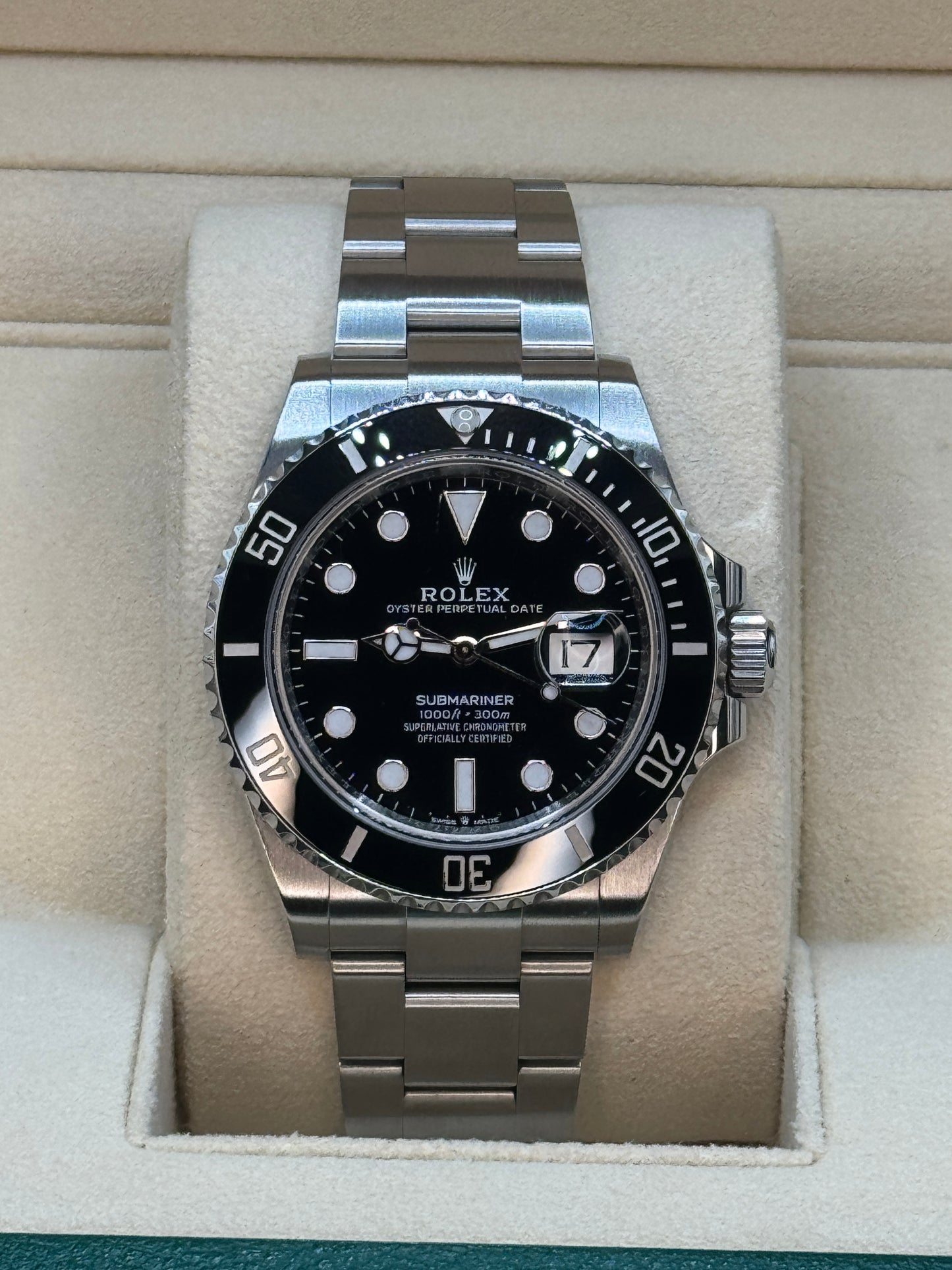2024 Rolex Submariner Date 126610LN front view