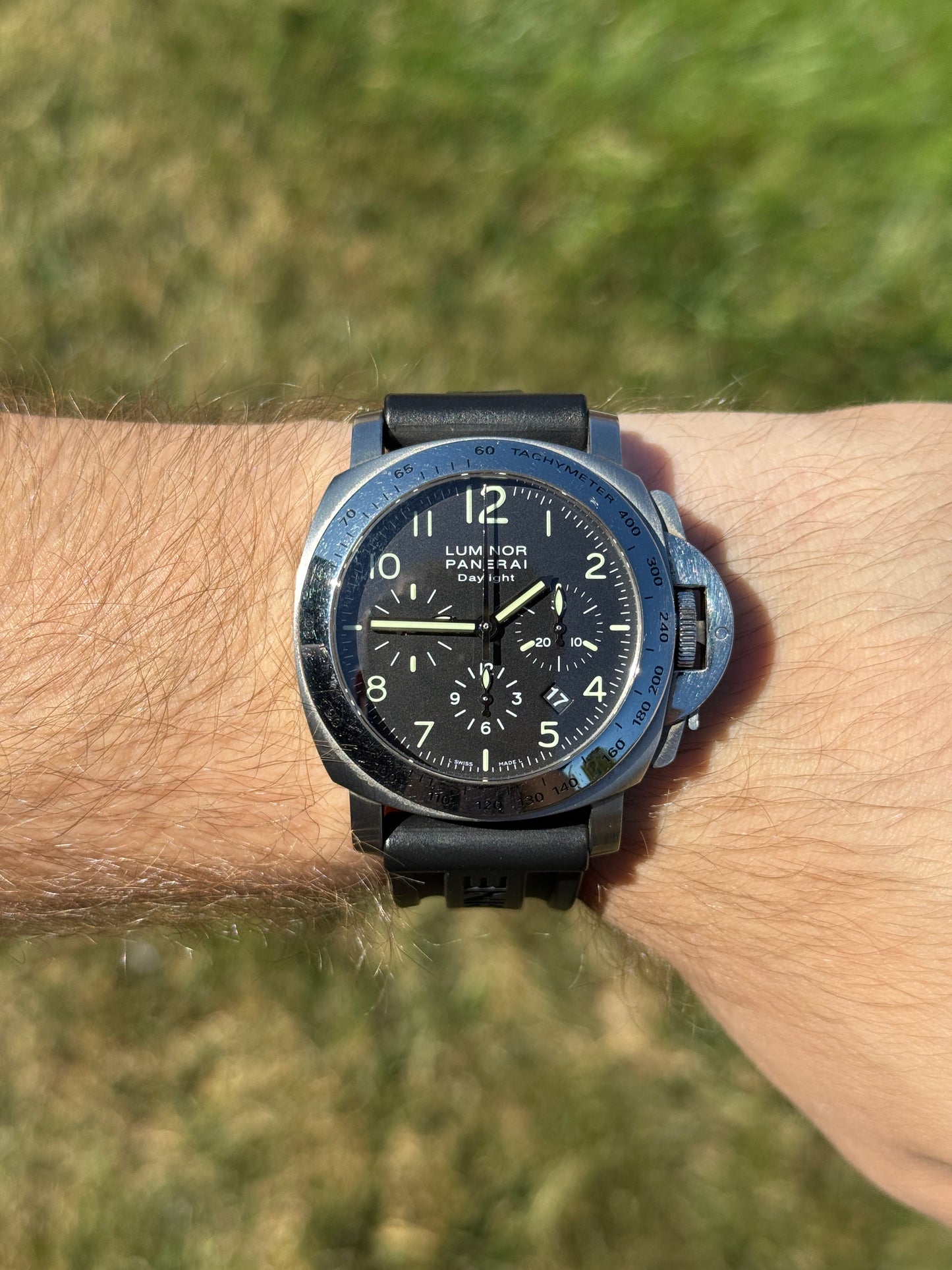 2007 Panerai Luminor Chronograph Daylight 44mm