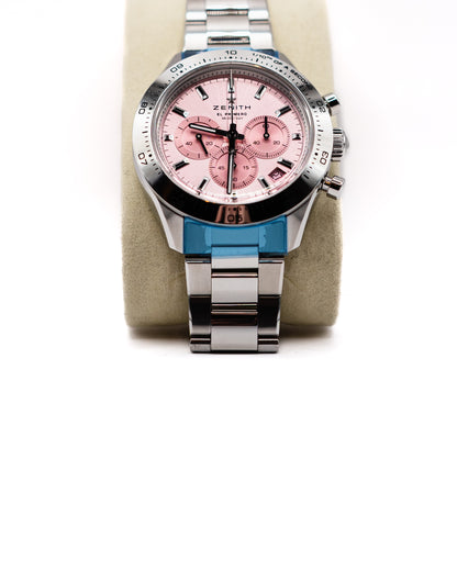 New Unworn 2024 Zenith Chronomaster Sport Pink