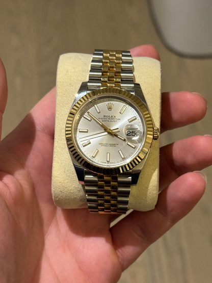 2025 Rolex Datejust 41 Two-Tone Silver Dial 126333
