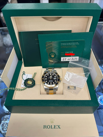 2022 Rolex Submariner Date Two-Tone 126613LN