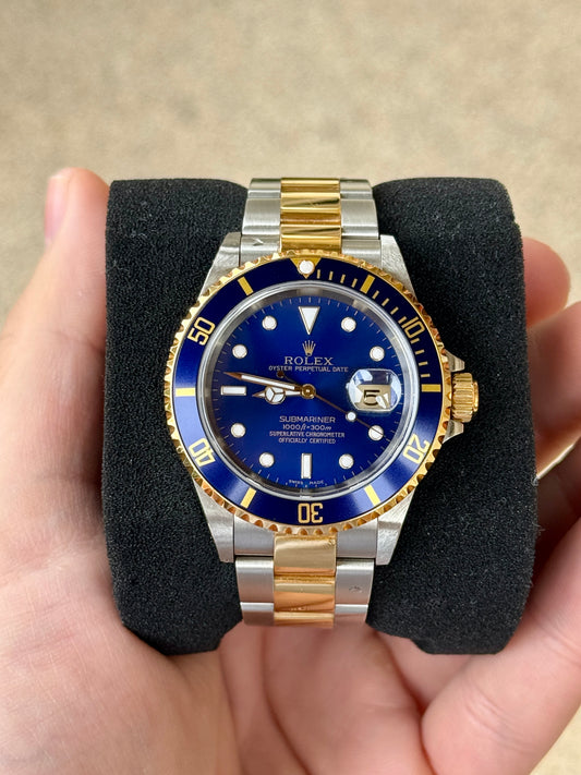 2007 Rolex Submariner Bluesy 16613LB