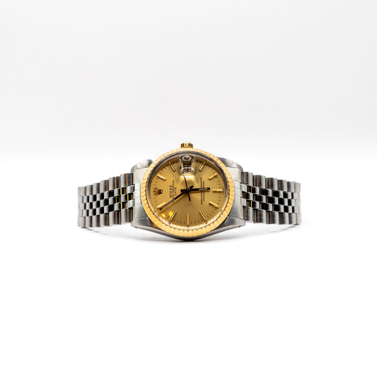 1987 Rolex Oyster Perpetual Date 34mm 15053