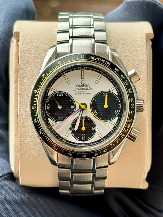 2022 Omega Speedmaster Racing Panda Dial