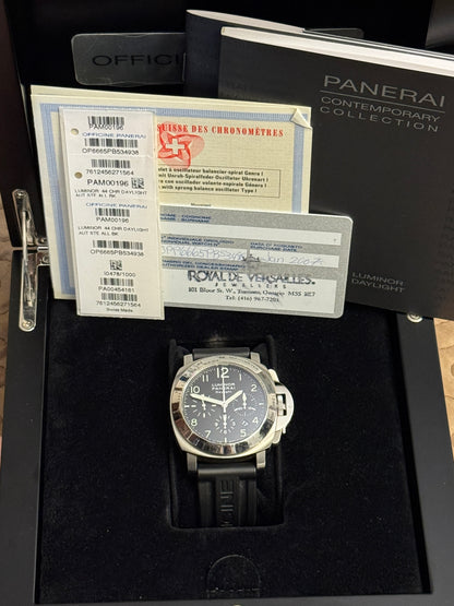 2007 Panerai Luminor Chronograph Daylight 44mm
