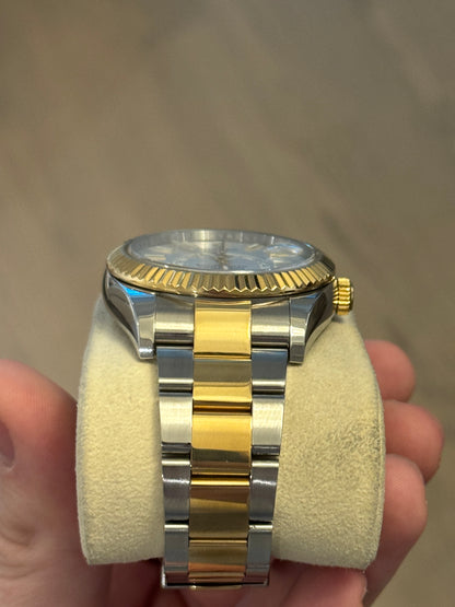 2018 Rolex Sky Dweller two-tone white dial 326933