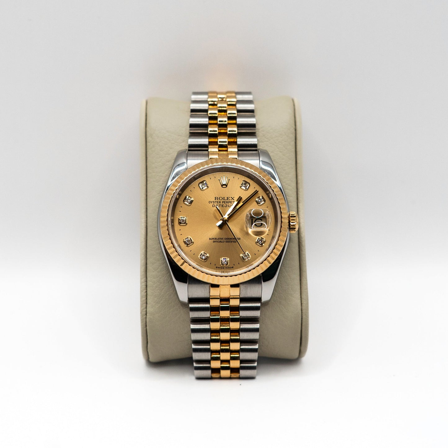 2005 Rolex Datejust 36 116233 Diamond Dial