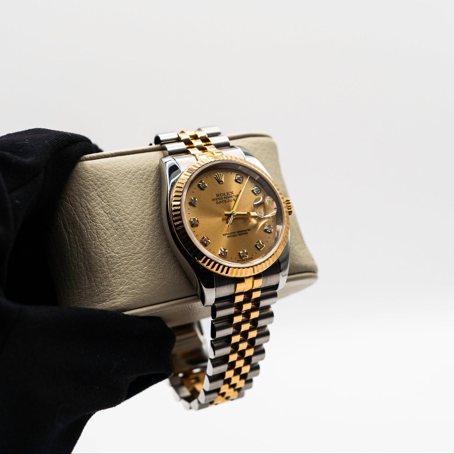 2005 Rolex Datejust 36 116233 Diamond Dial