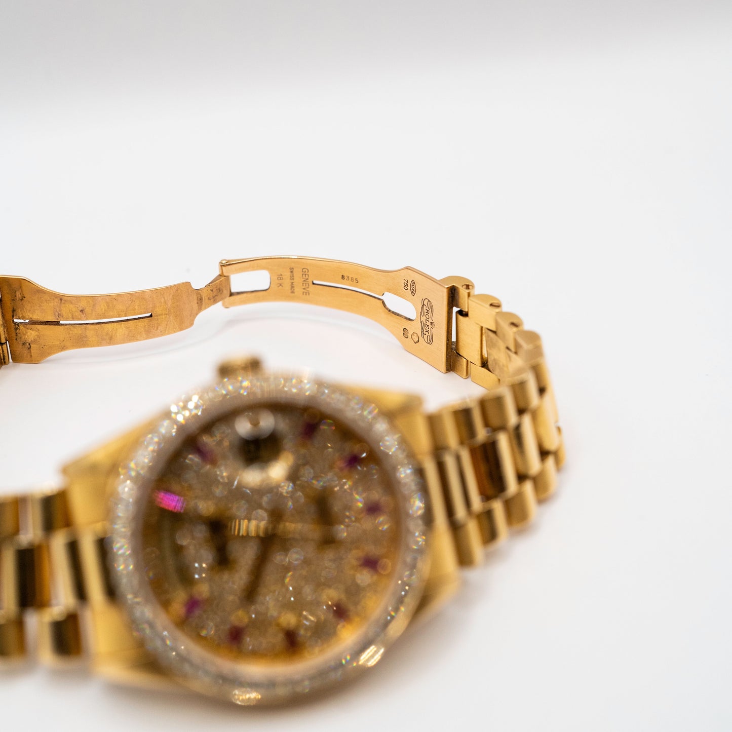 1990’s Rolex day date 36 diamond dial and bezel