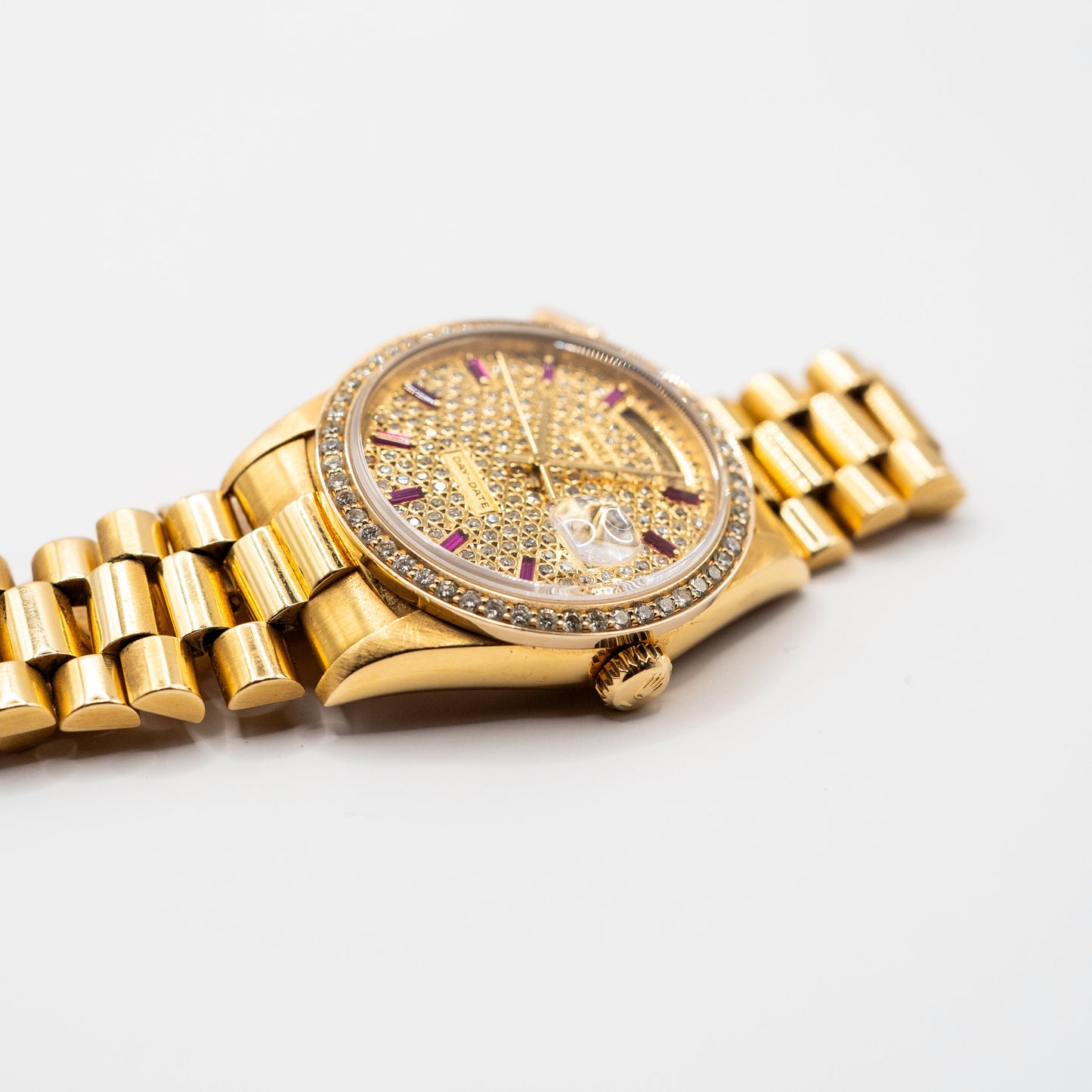 1990’s Rolex day date 36 diamond dial and bezel