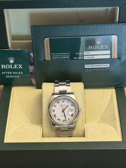 2011 Rolex Datejust 36 #116200