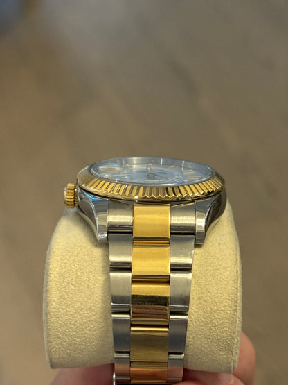 2018 Rolex Sky Dweller two-tone white dial 326933