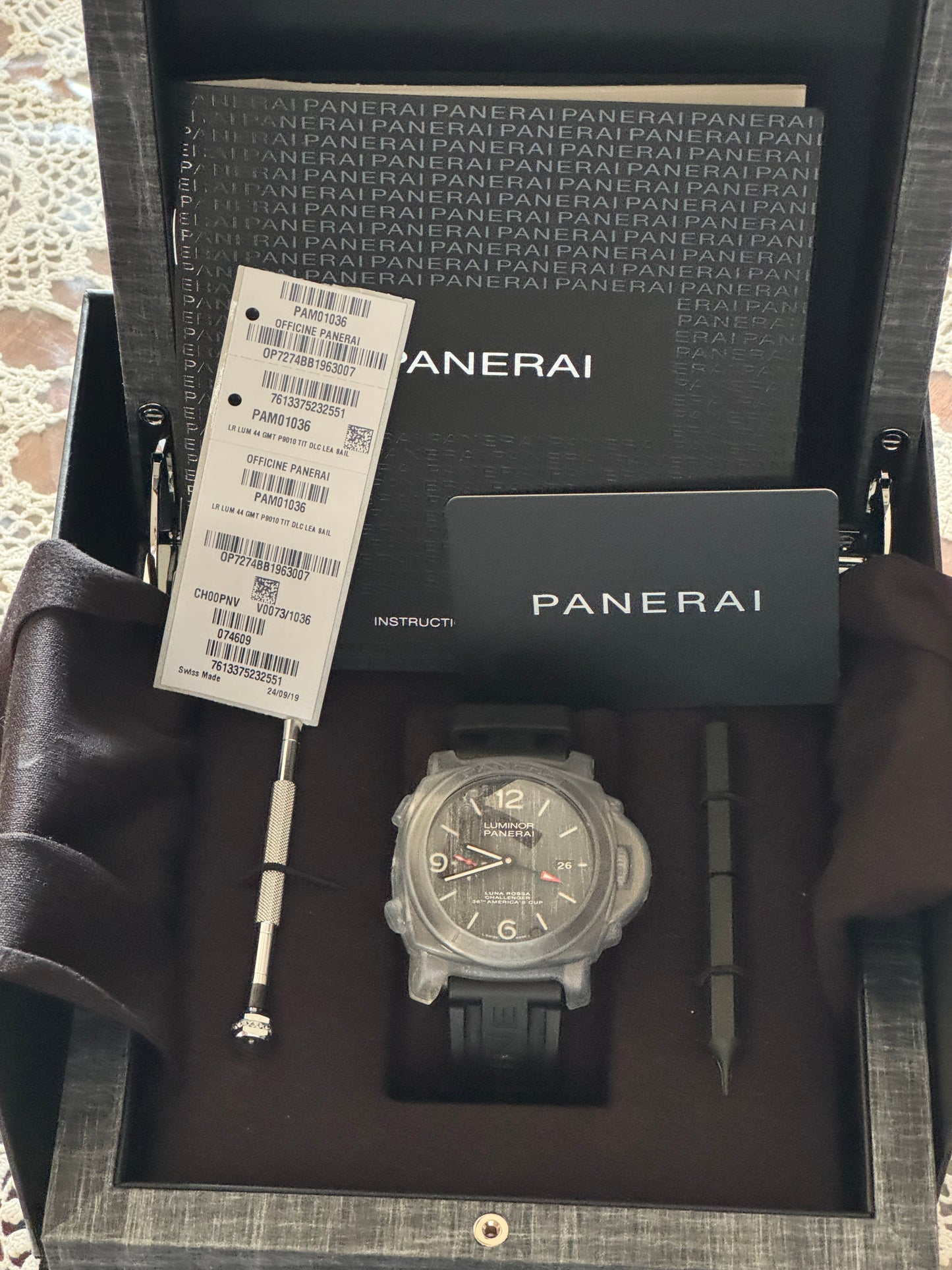 2019 Panerai Luminor Luna Rossa - 36th anniversary