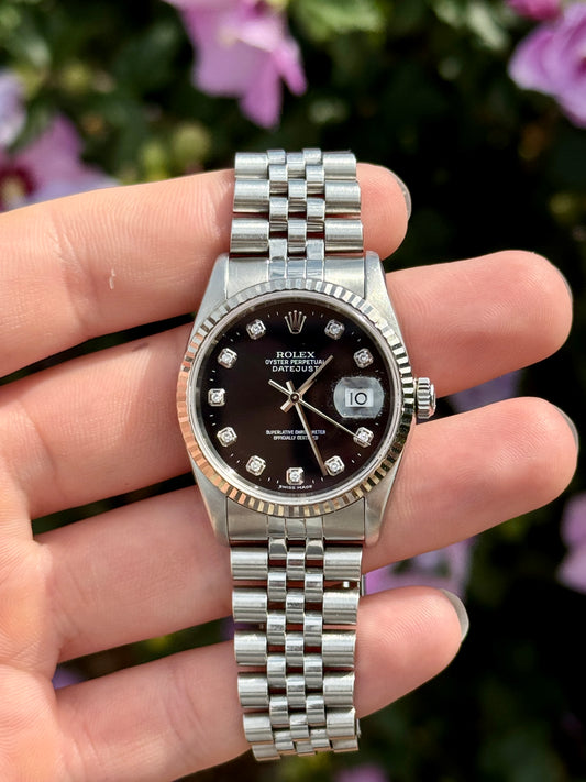 Rolex Datejust 36 16234 F serial 2003-2005